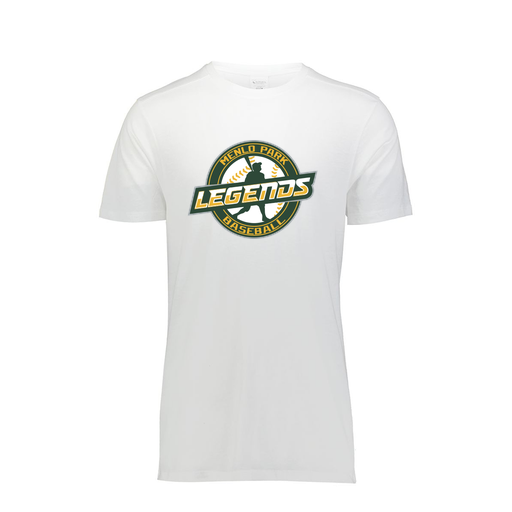 [FTSCUBWH-AS-LOGO1] Decker Men's Tri-Blend T-Shirt - Short Sleeve (Adult S, White)