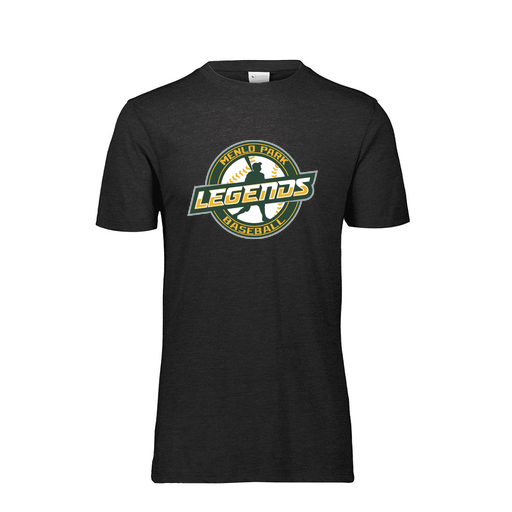 [FTSCUBBK-YS-LOGO1] Decker Youth Tri-Blend T-Shirt - Short Sleeve (Youth S, Black)