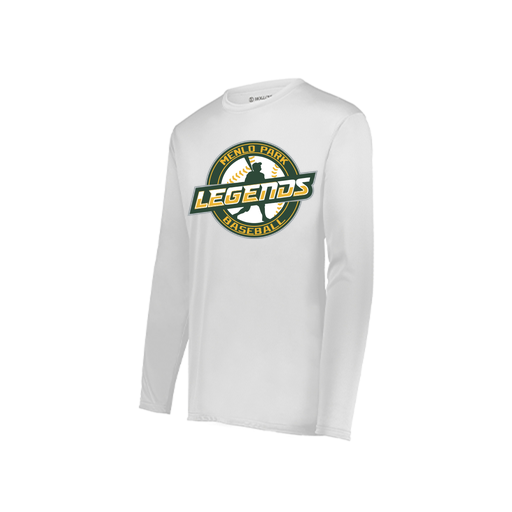 [222822.005.XS-LOGO1] Men's LS Smooth Sport Shirt (Adult XS, White)